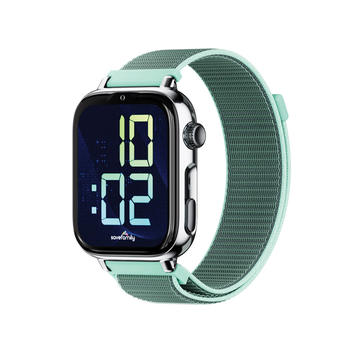 Smartwatch SaveFamily Verde Argintiu