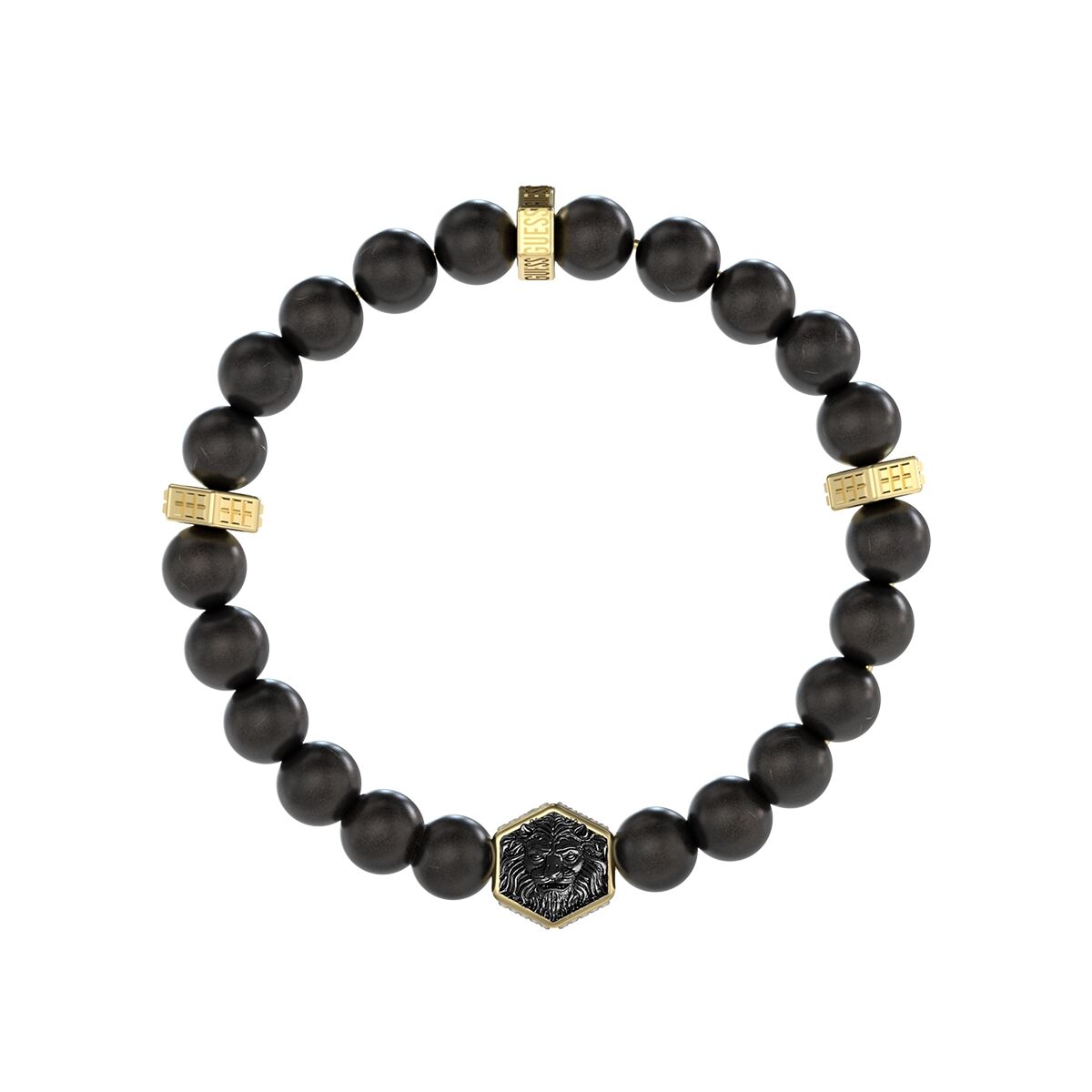 Brățară Bărbați Guess JUMB06005JWYGBKT-U Negru
