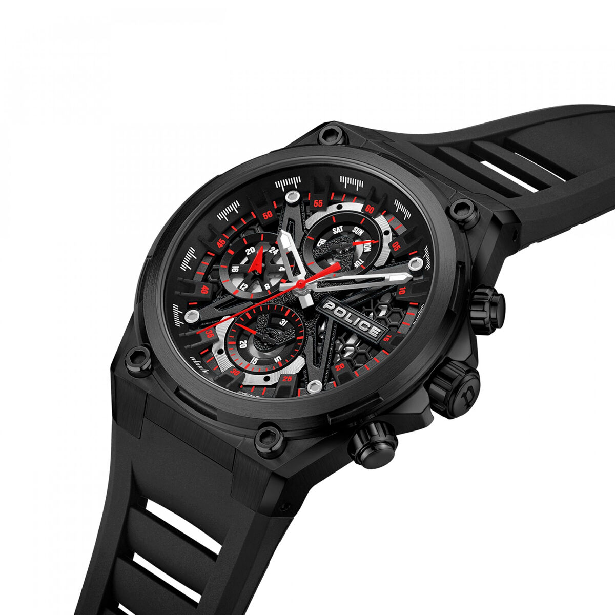 Ceas Bărbați Police PEWGQ0054303 Negru