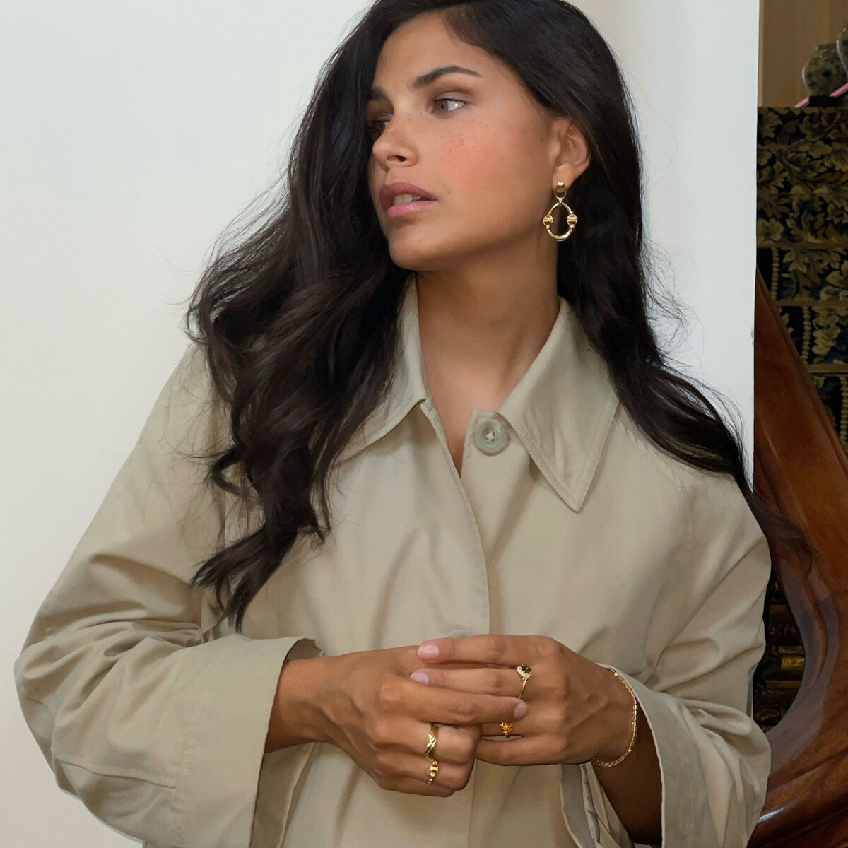 Cercei Damă 24KAE 424113Y Auriu*