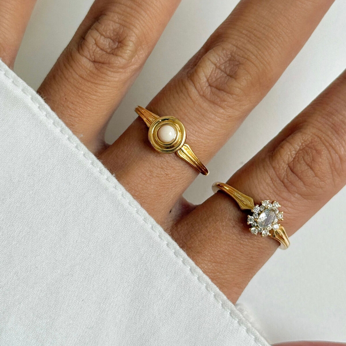 Inel Damă 24KAE 124146Y/56 Auriu* 16