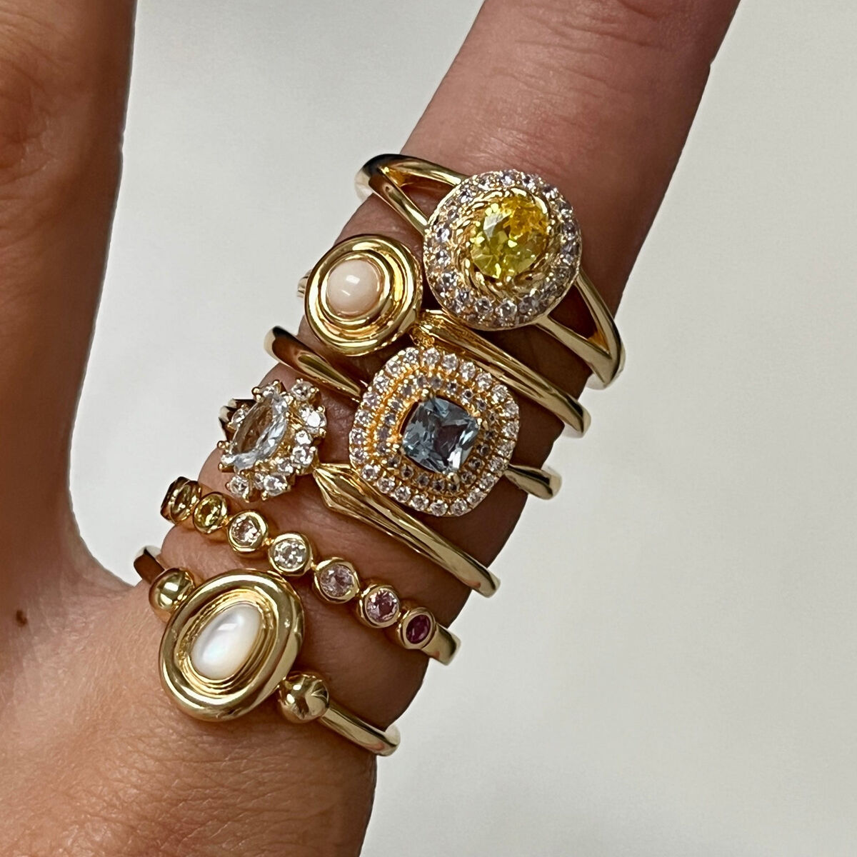 Inel Damă 24KAE 124146Y/56 Auriu* 16