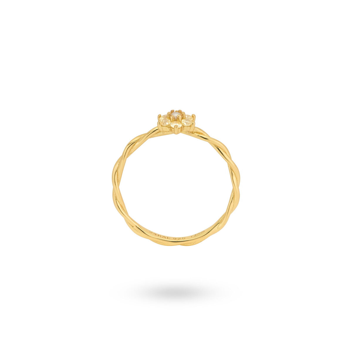 Inel Damă 24KAE 124170Y/52 Auriu* 12