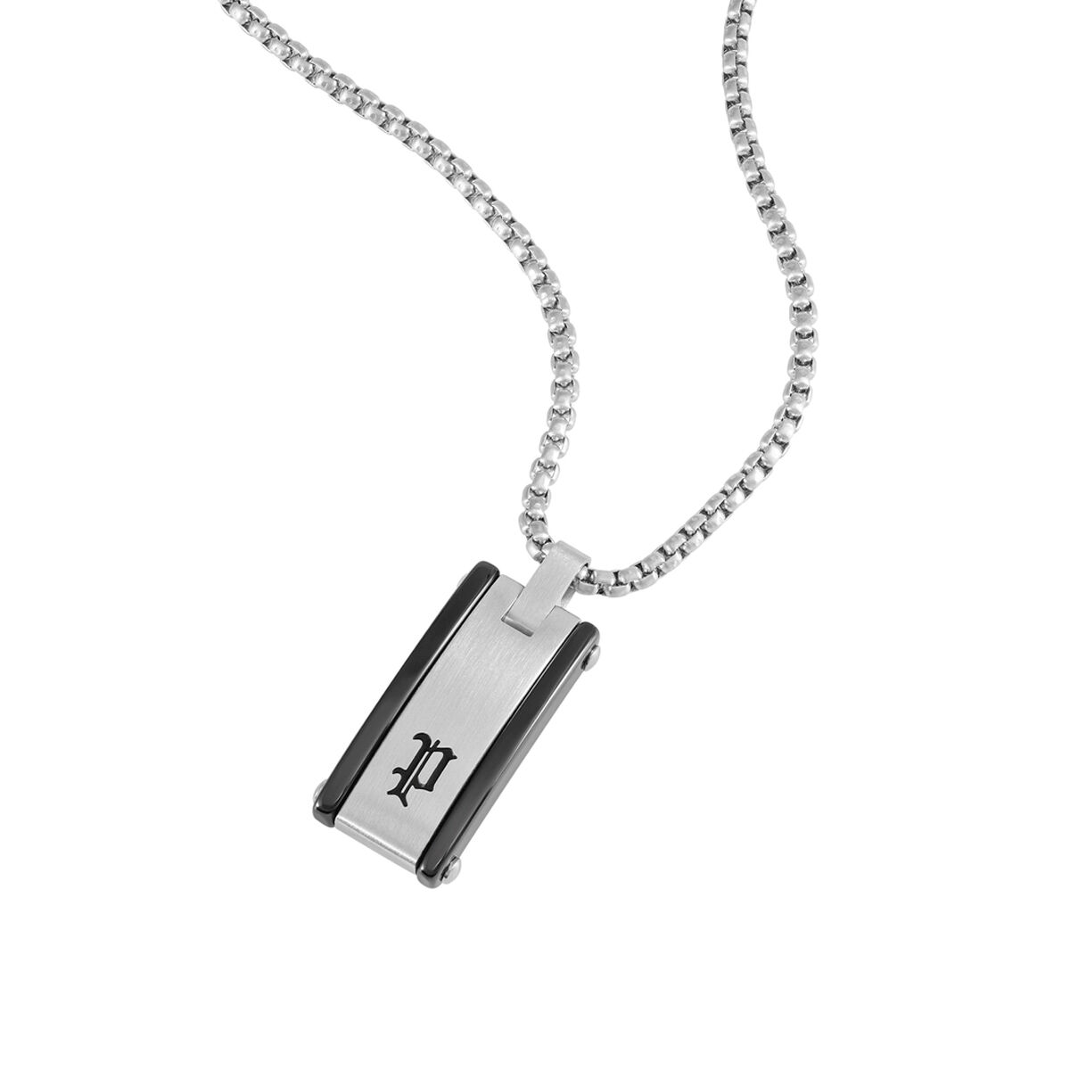 Colier Bărbați Police PEAGN0078601 Argintiu