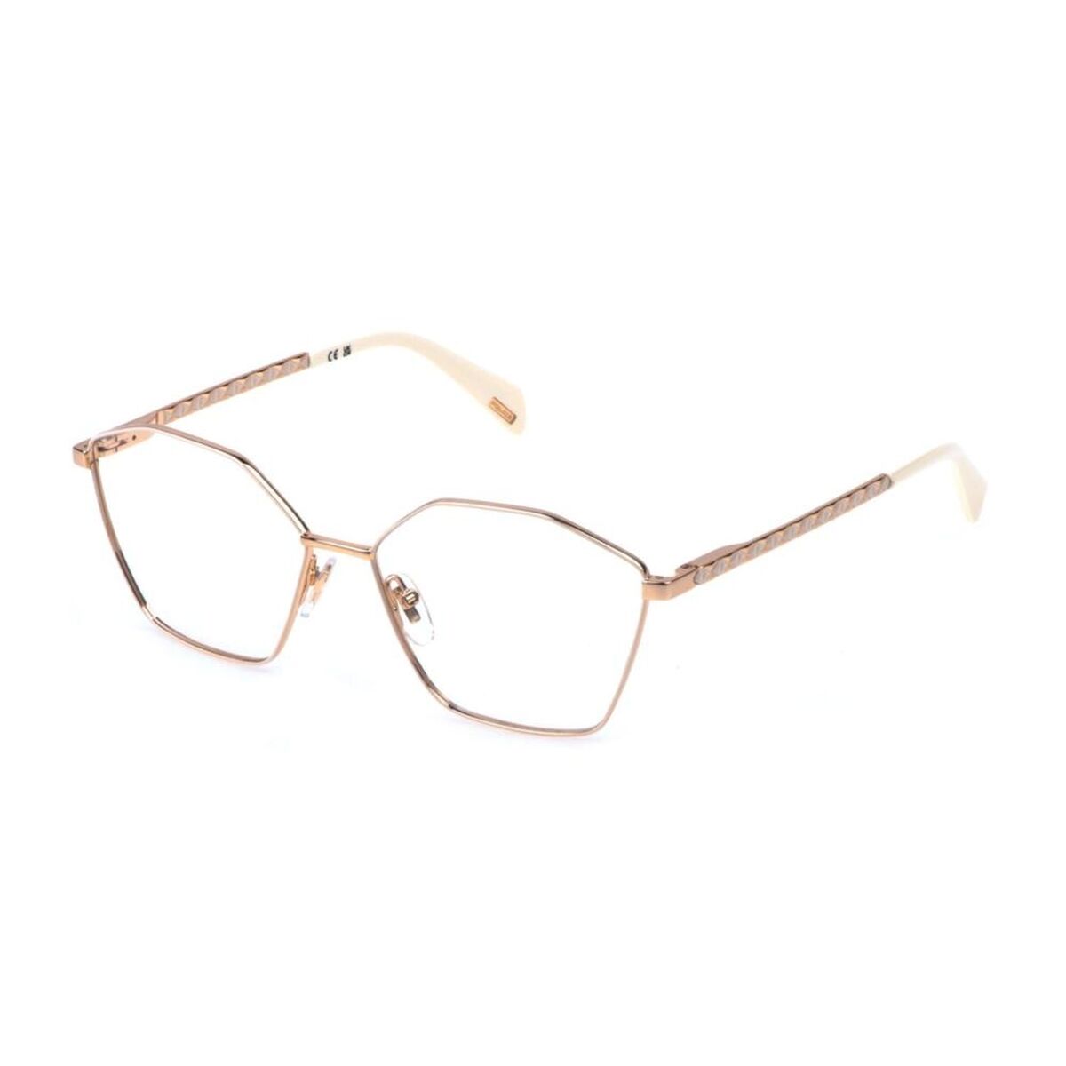 Ramă de Ochelari Unisex Police VPLN56 Aur Roz