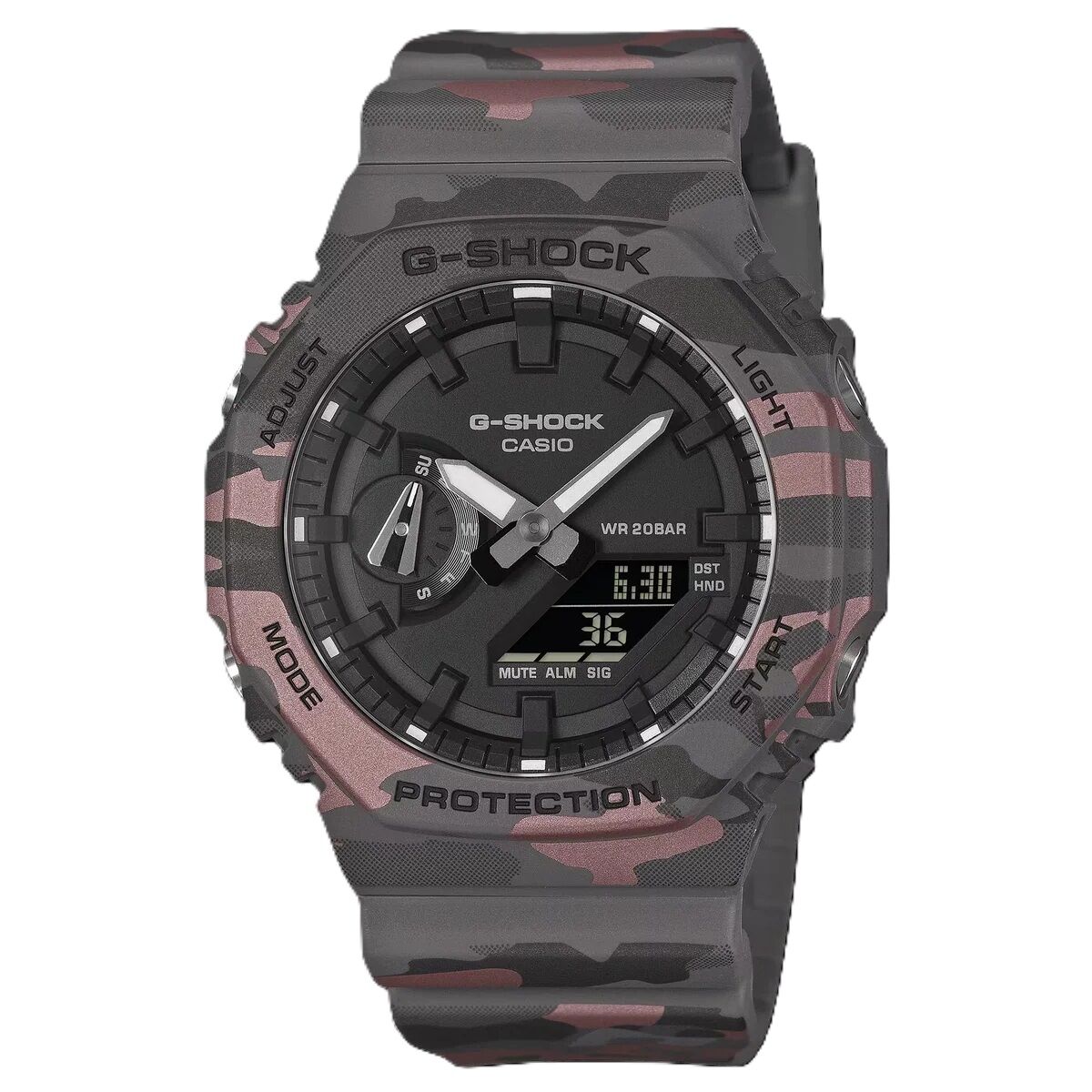 Ceas Bărbați Casio G-Shock GA-2100CM-8AER Negru (45,5 mm)
