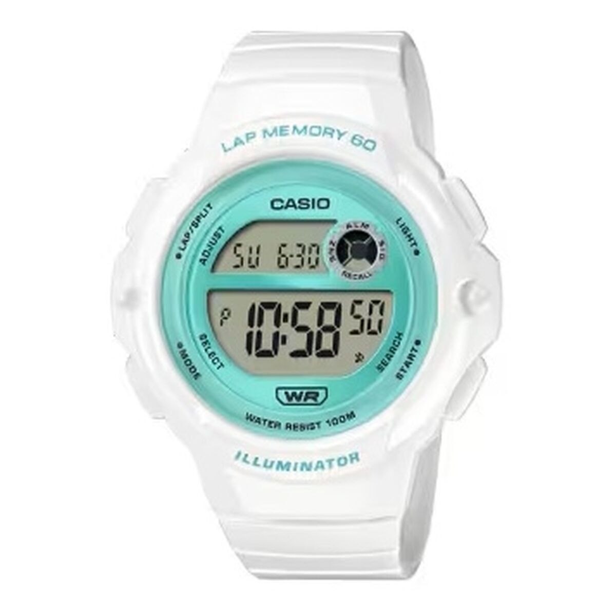 Ceas Damă Casio ILLUMINATOR - TURQUOISE (Ø 40,5 mm)