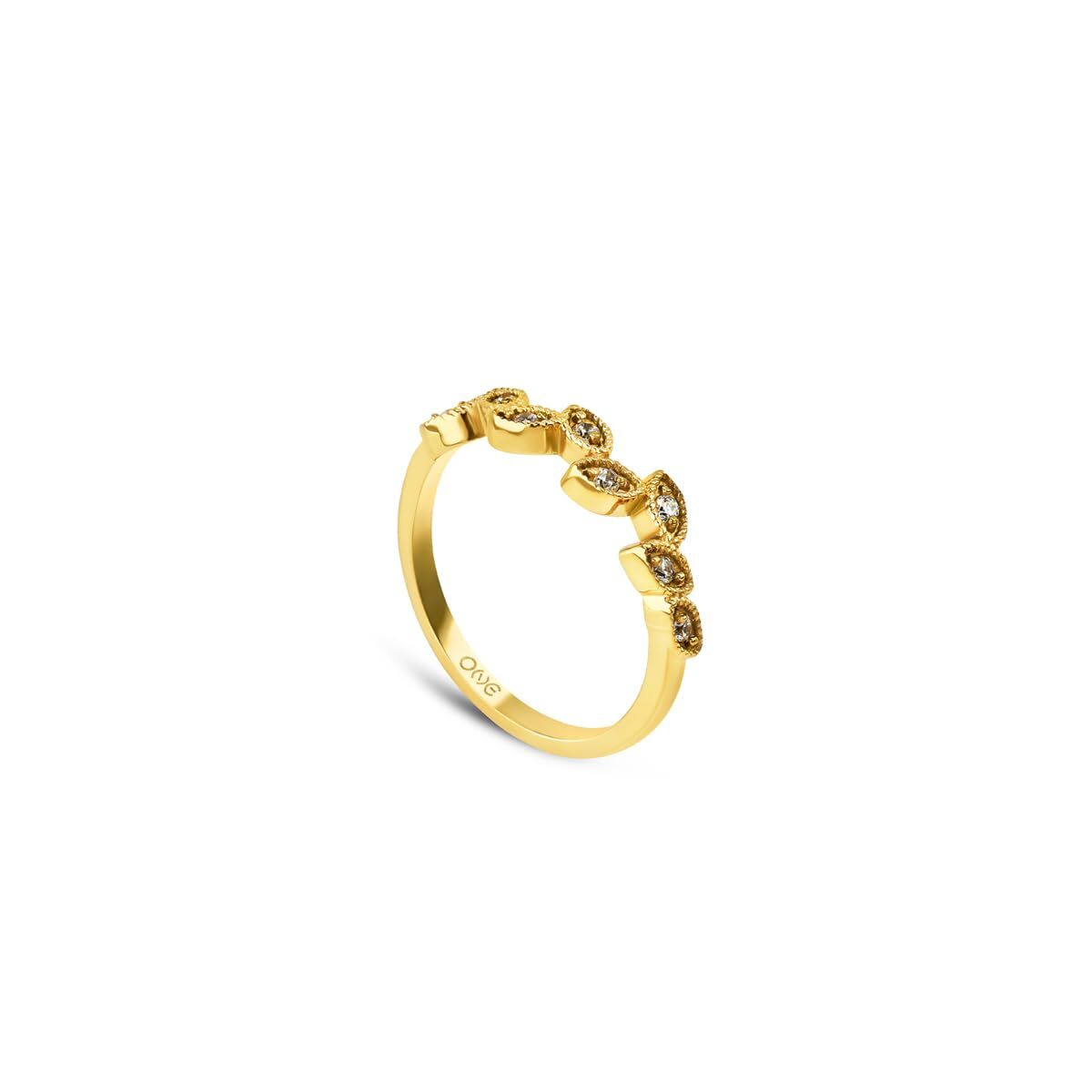 Inel Damă One Jewels OJATR02D-6 Auriu* 6