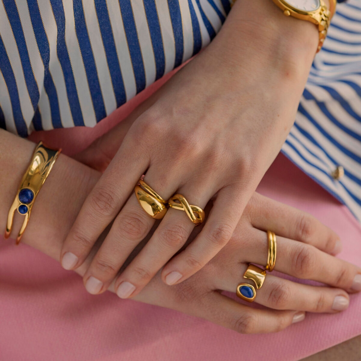 Inel Damă One Jewels OJSR01D-8 Auriu* 8