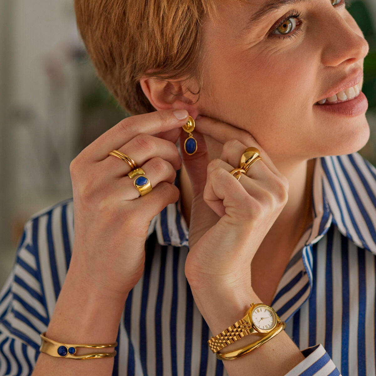 Inel Damă One Jewels OJSR01D-8 Auriu* 8