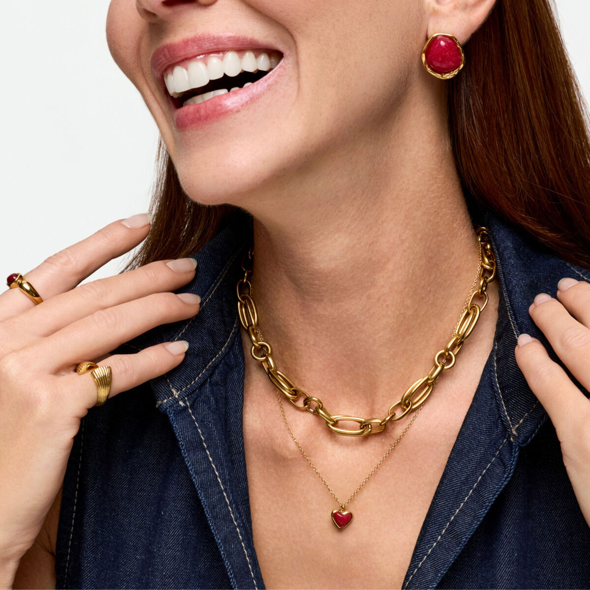 Colier Damă One Jewels OJRDN01G Auriu*
