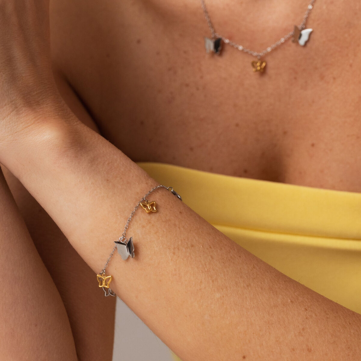 Brățară Damă One Jewels OJBB02SG Auriu* Argintiu