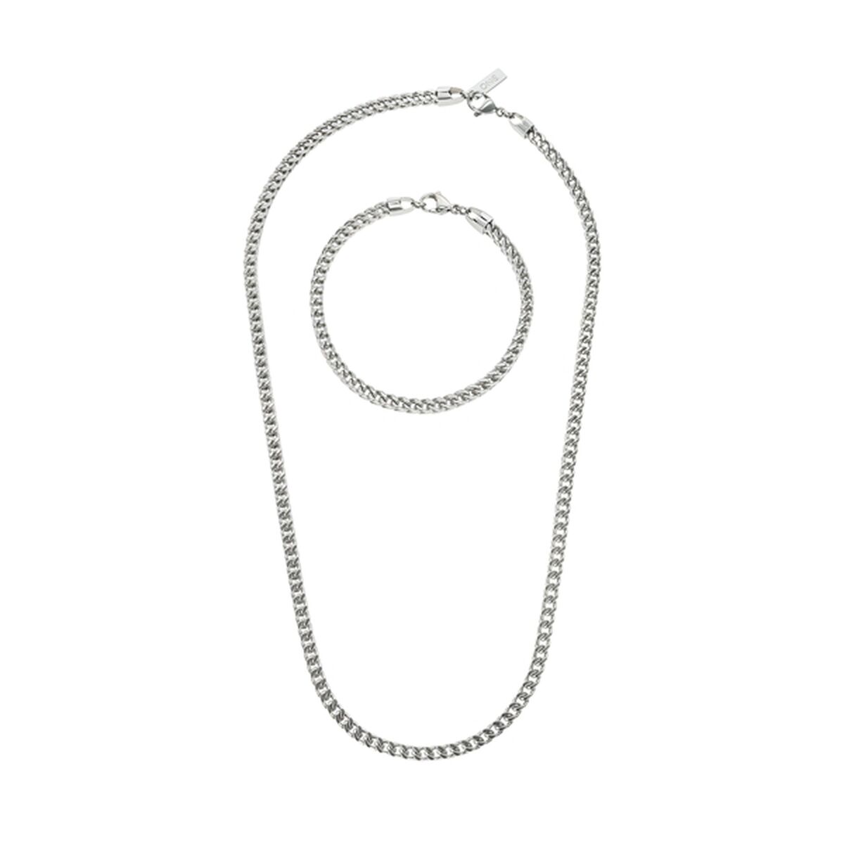 Set colier și brățară One Jewels OAMN4103SS Argintiu
