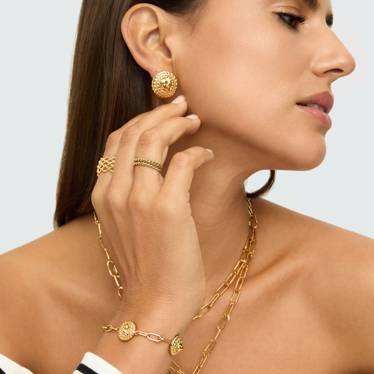 Brățară Damă One Jewels OJBA17G Auriu*