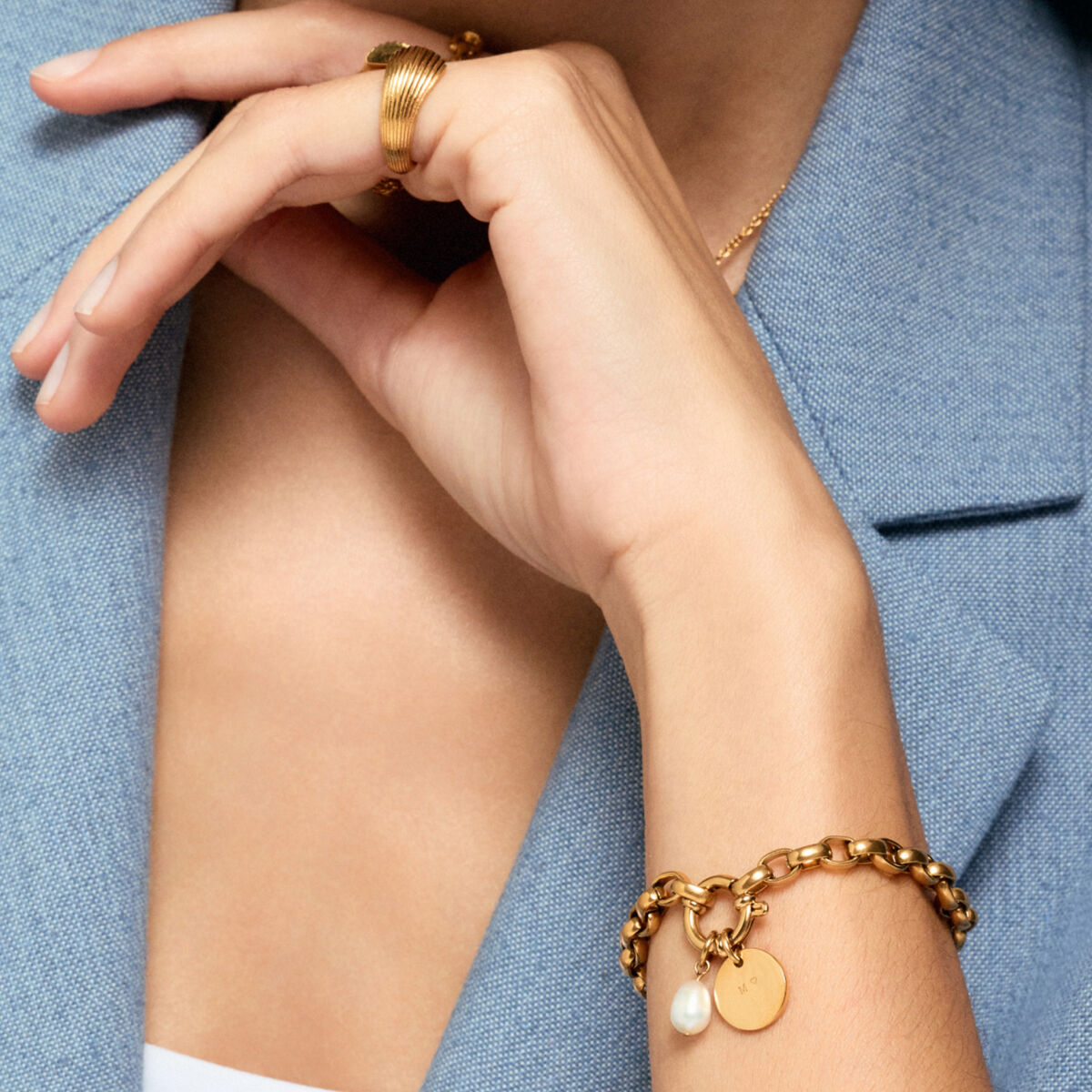 Brățară Damă One Jewels OJBA36G Auriu*
