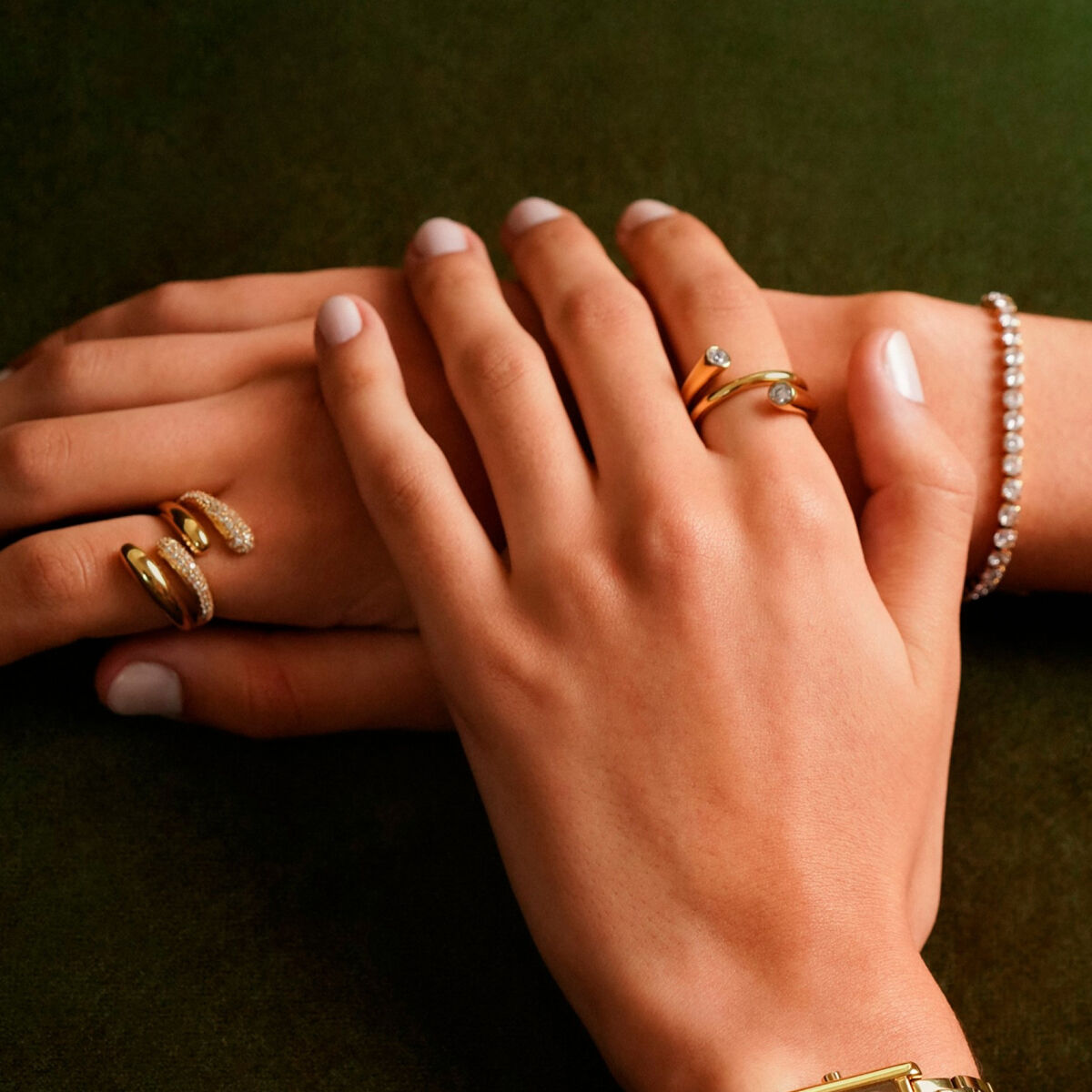 Inel Damă One Jewels OJBR08G-7 Auriu* 7