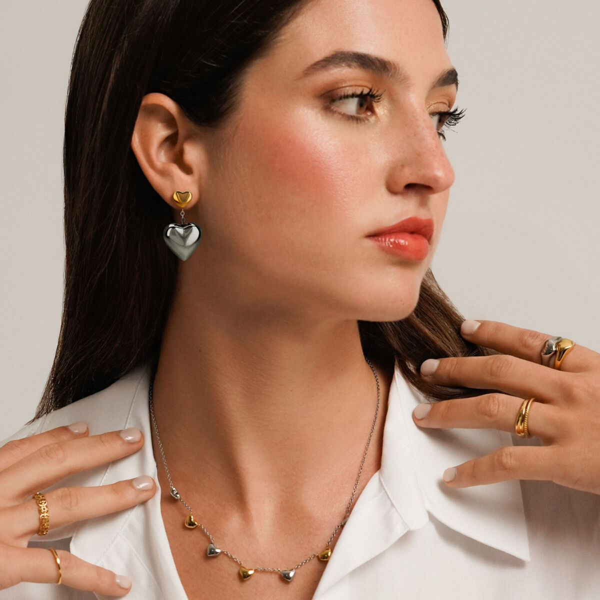 Cercei Damă One Jewels OJCHE03T Argintiu