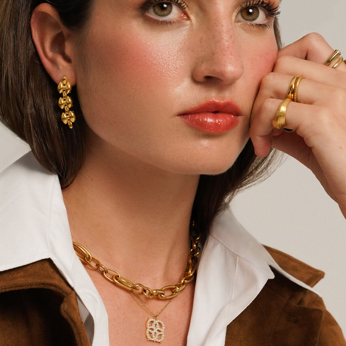 Colier Damă One Jewels OJICN02G Auriu*