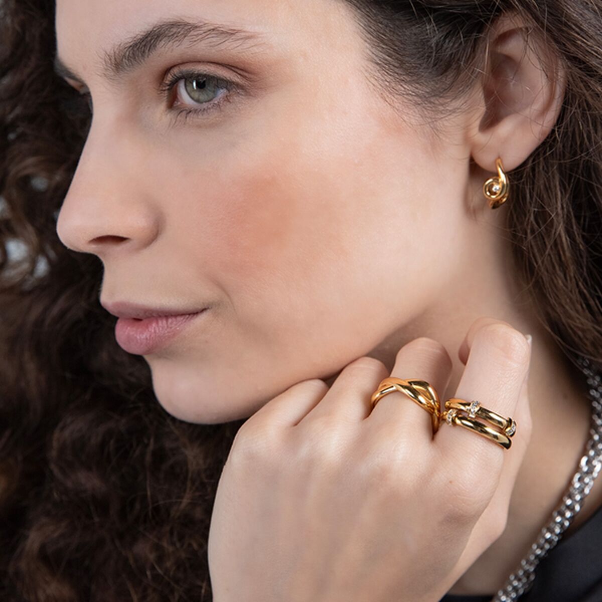 Cercei Damă One Jewels OJIFE03G Auriu*