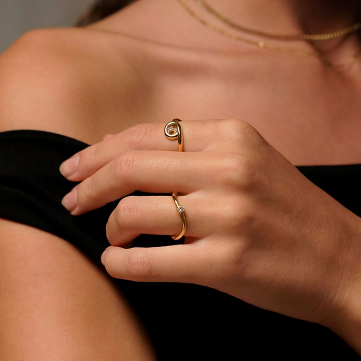 Inel Damă One Jewels OJIFR03G-8 Auriu* 8
