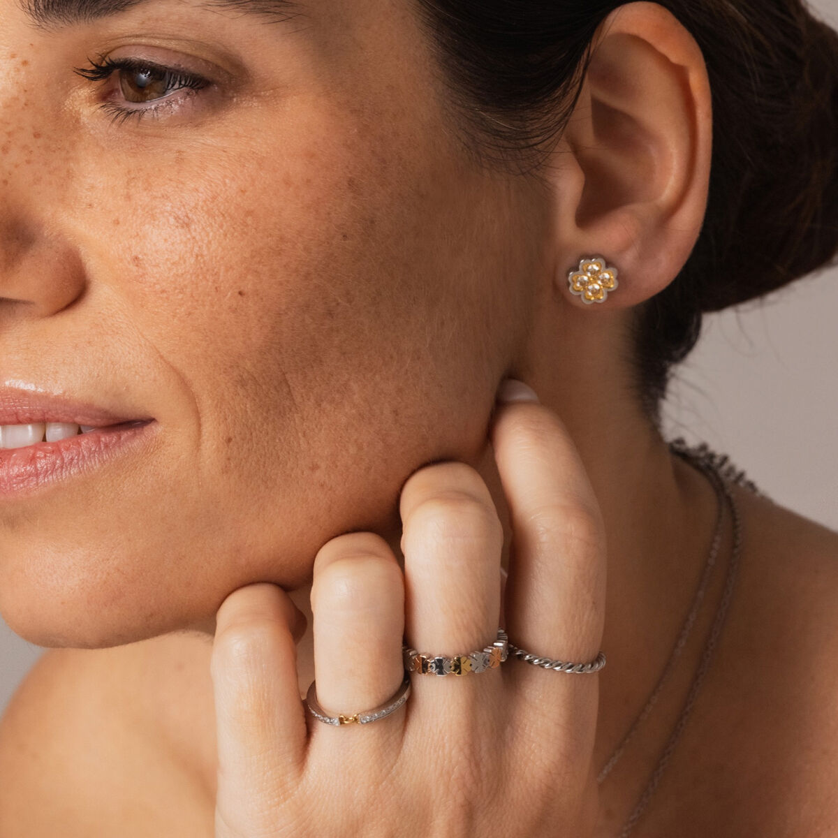 Cercei Damă One Jewels OJLFE04SG Argintiu