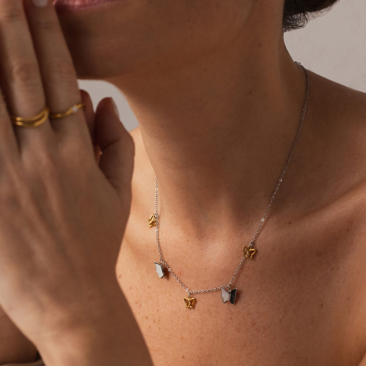 Colier Damă One Jewels OJBN02SG Argintiu