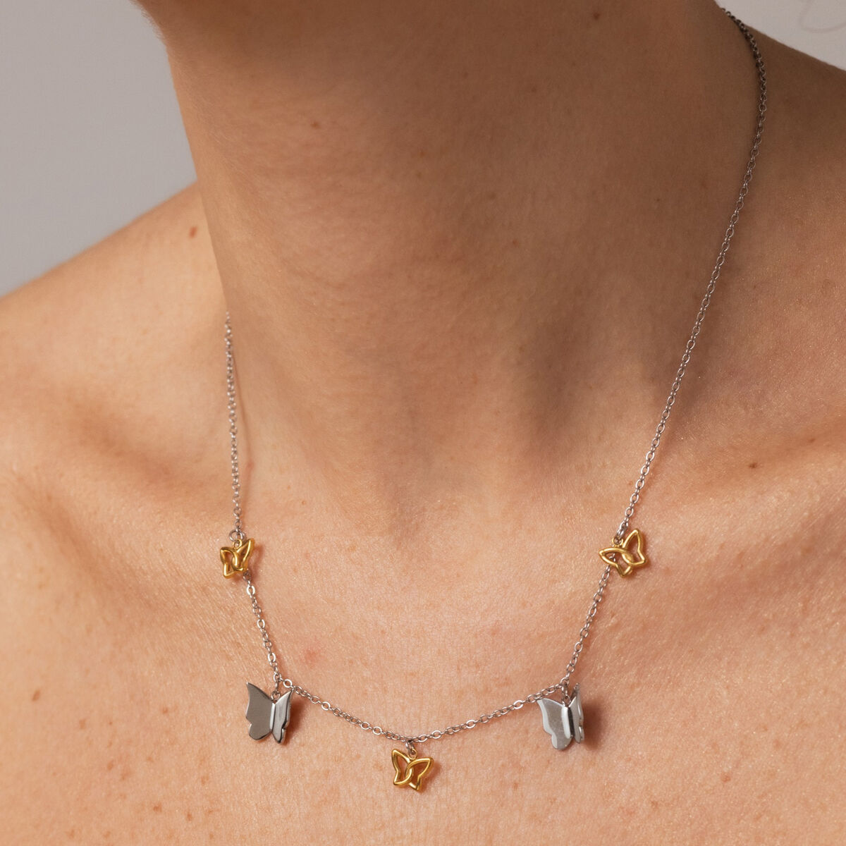 Colier Damă One Jewels OJBN02SG Argintiu