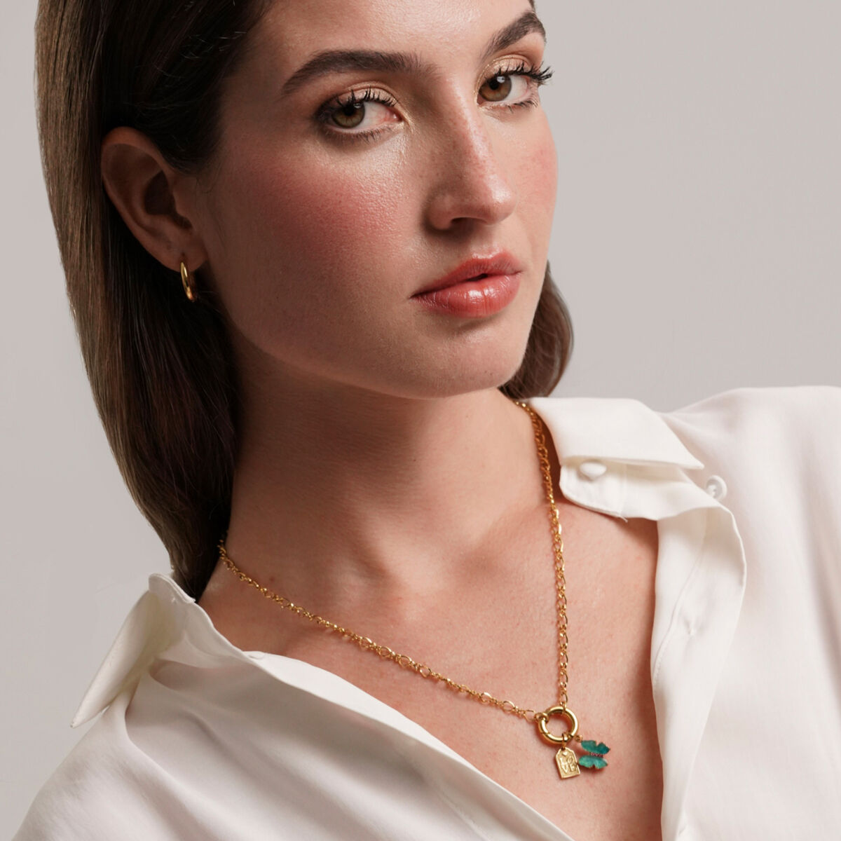 Pandantiv Damă One Jewels OJEBC750 Turquoise