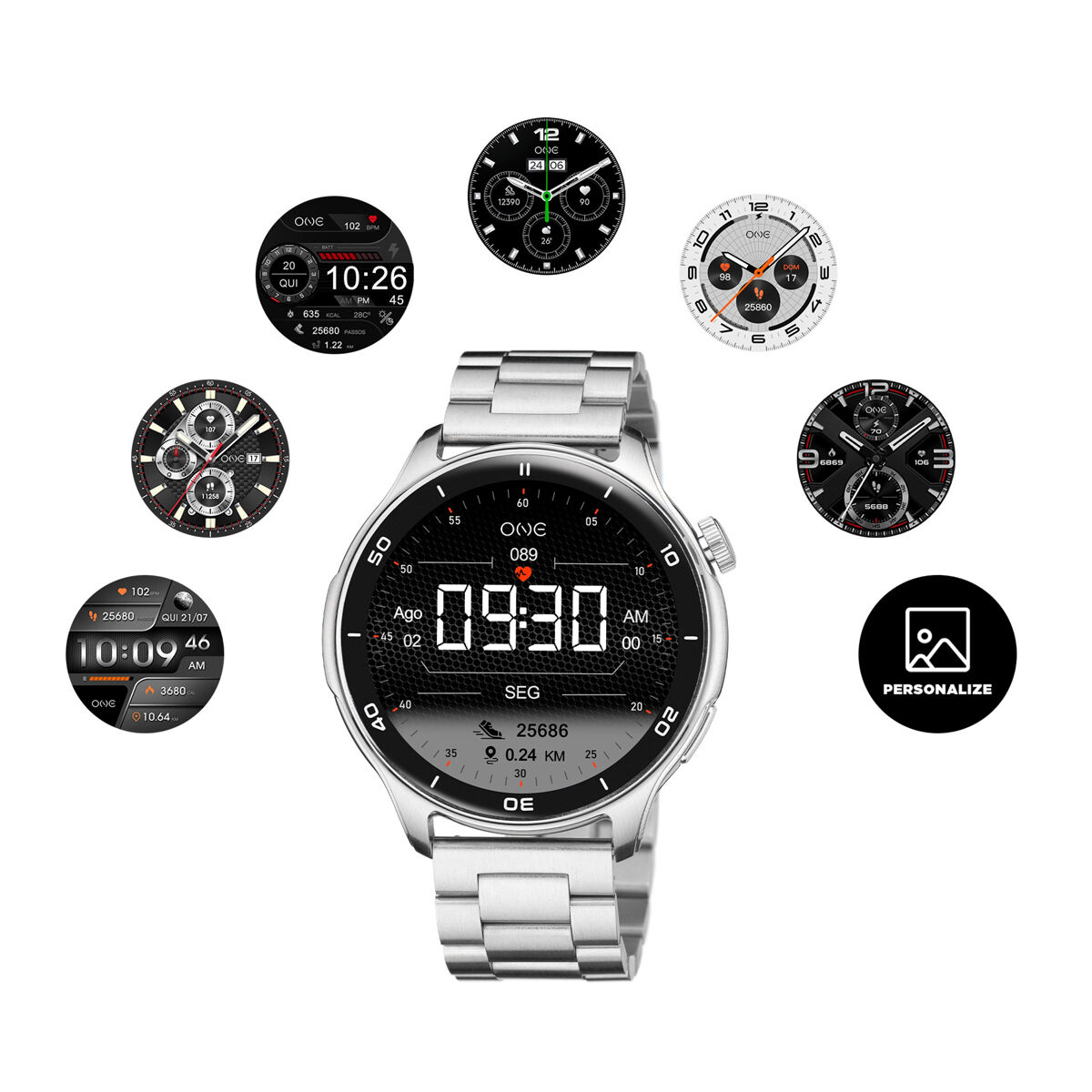 Smartwatch ONE OSW9822SL51L Bărbați