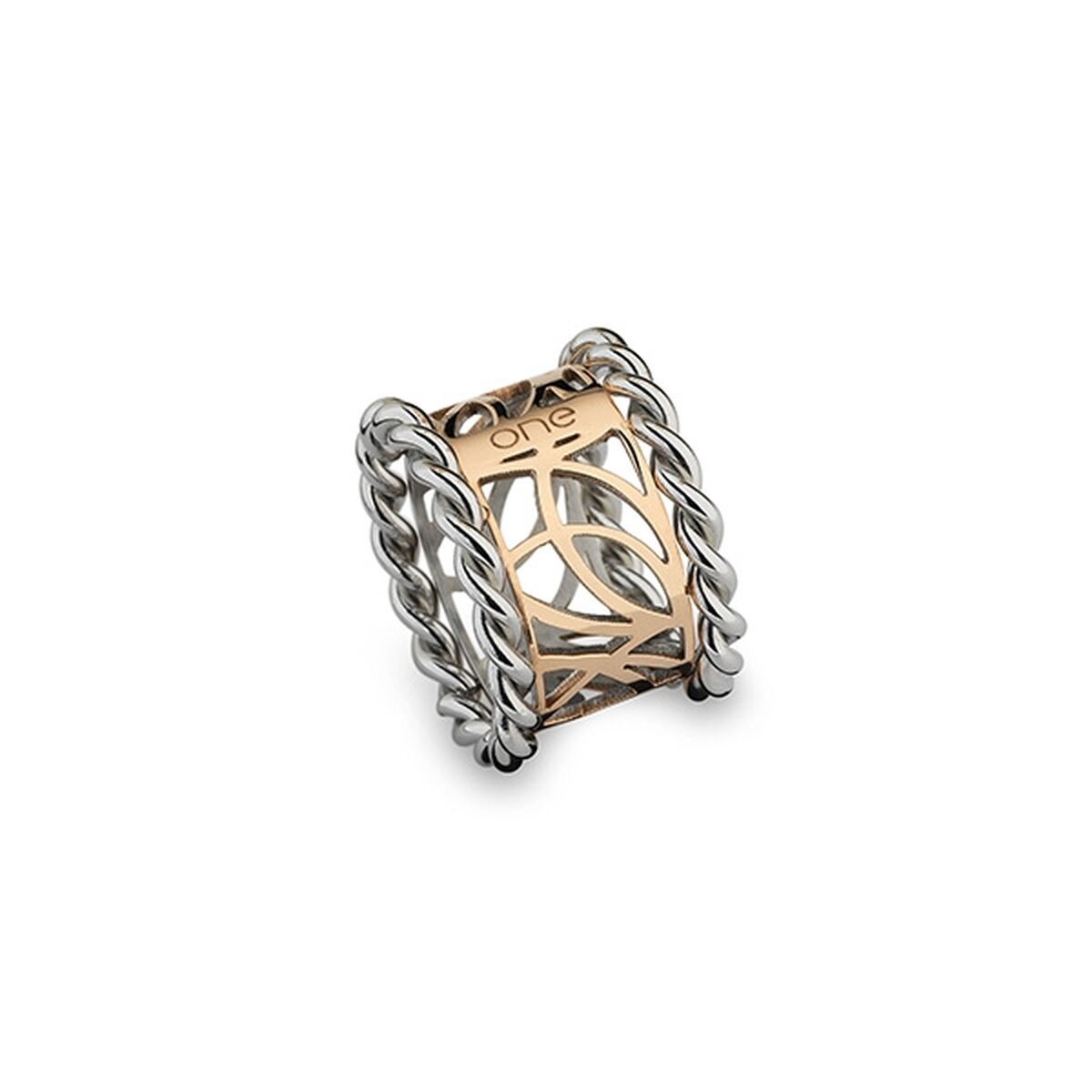 Inel Damă One Jewels OJPORS01-6 Auriu* Argintiu