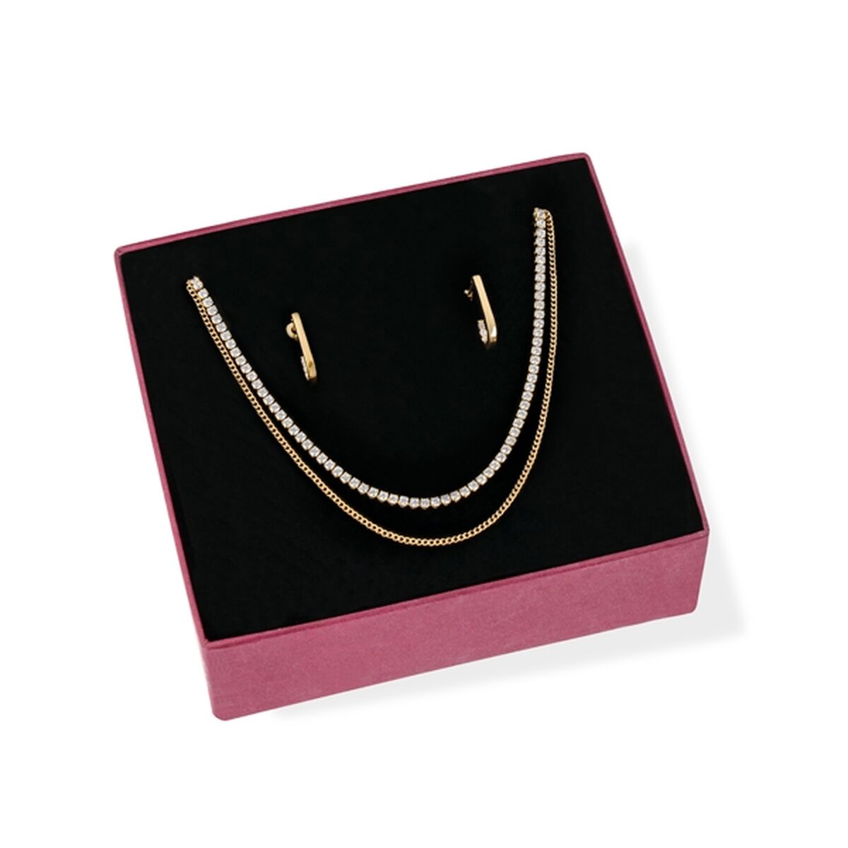 Set Colier și Cercei Damă One Jewels OJSEGT01G Auriu*