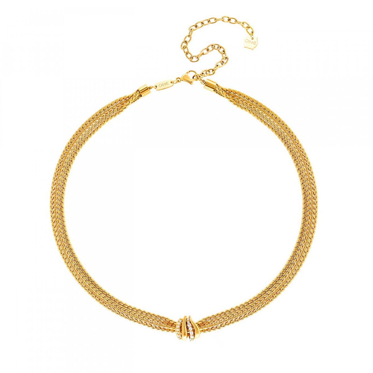 Set Colier și Cercei Damă One Jewels OJSET15G Auriu*