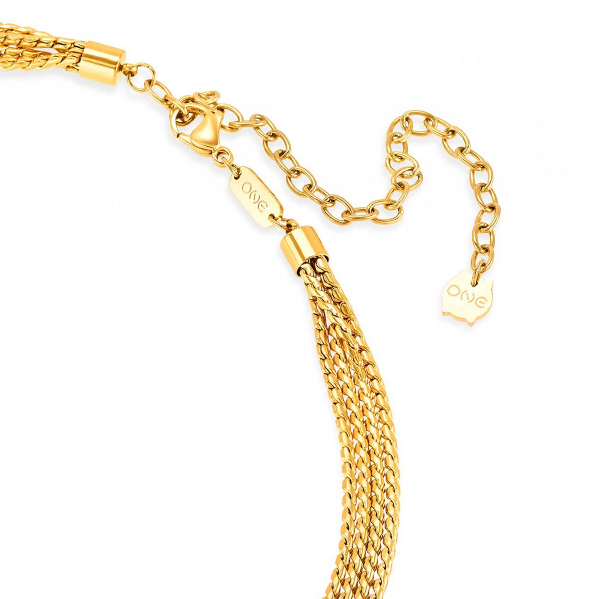 Set Colier și Cercei Damă One Jewels OJSET15G Auriu*