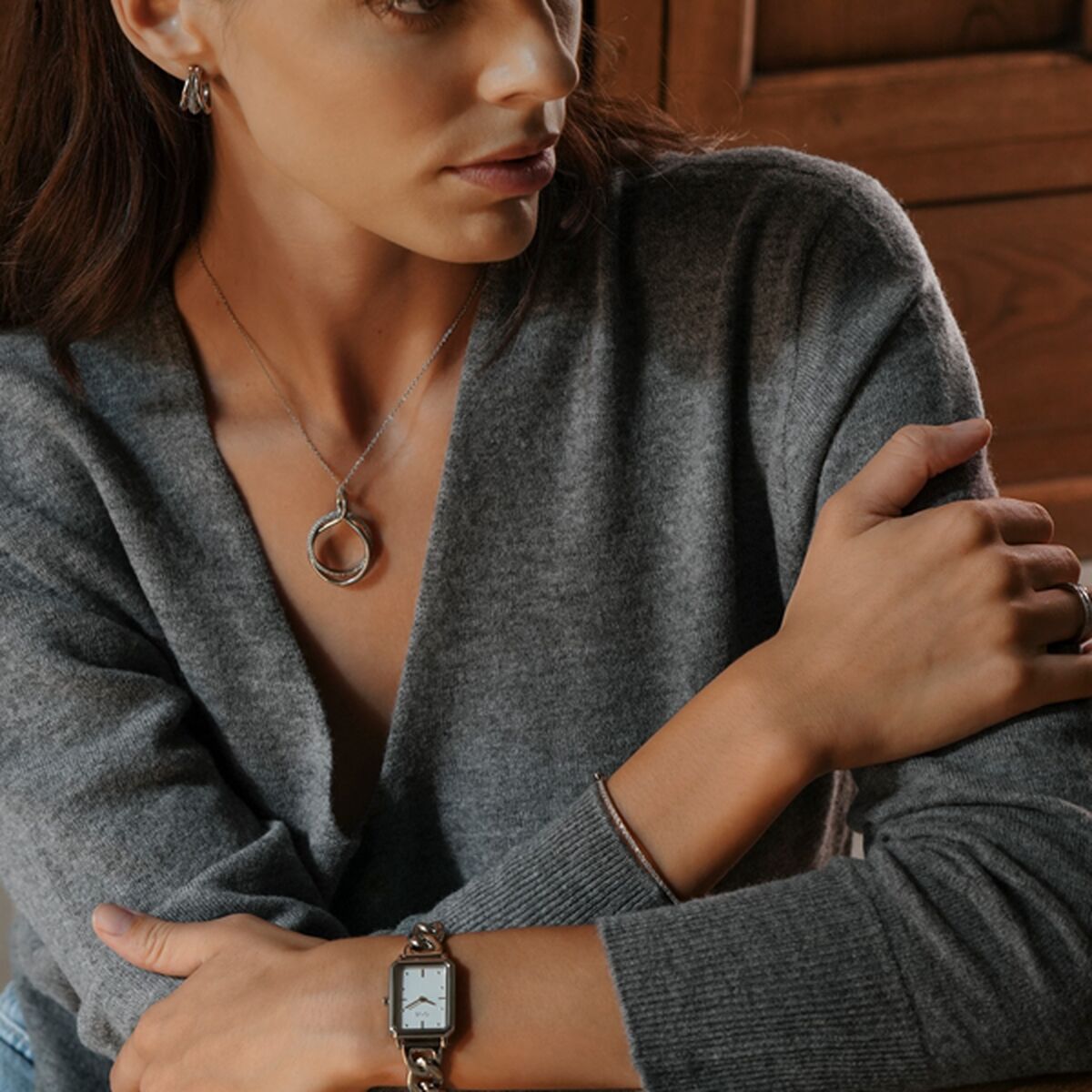 Colier Damă One Jewels OJSFN01S Argintiu