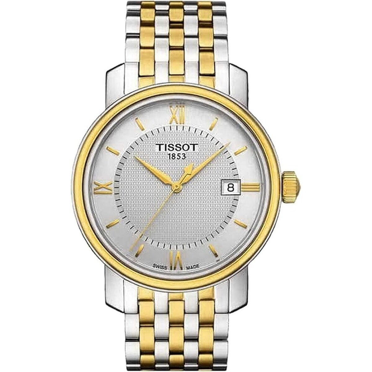 Ceas Bărbați Tissot BRIDGEPORT Argintiu (Ø 40 mm)