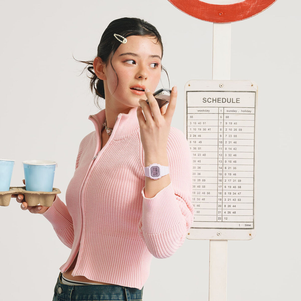 Ceas Damă Casio G-Shock BGD-565SC-4BER