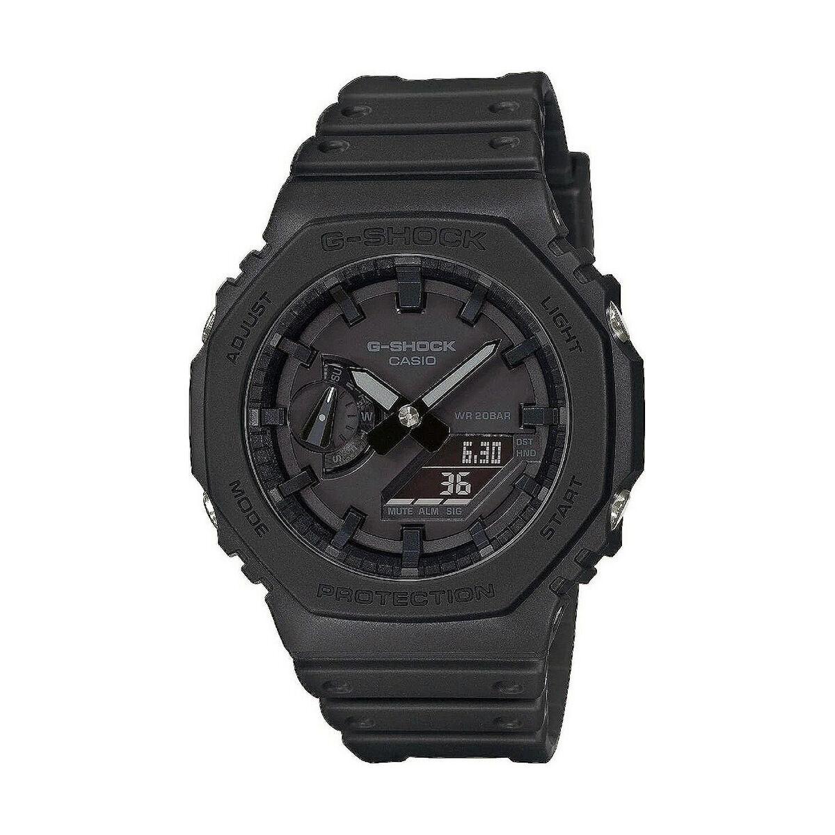 Ceas Bărbați Casio G-Shock OAK - ALL BLACK Negru (Ø 45 mm)