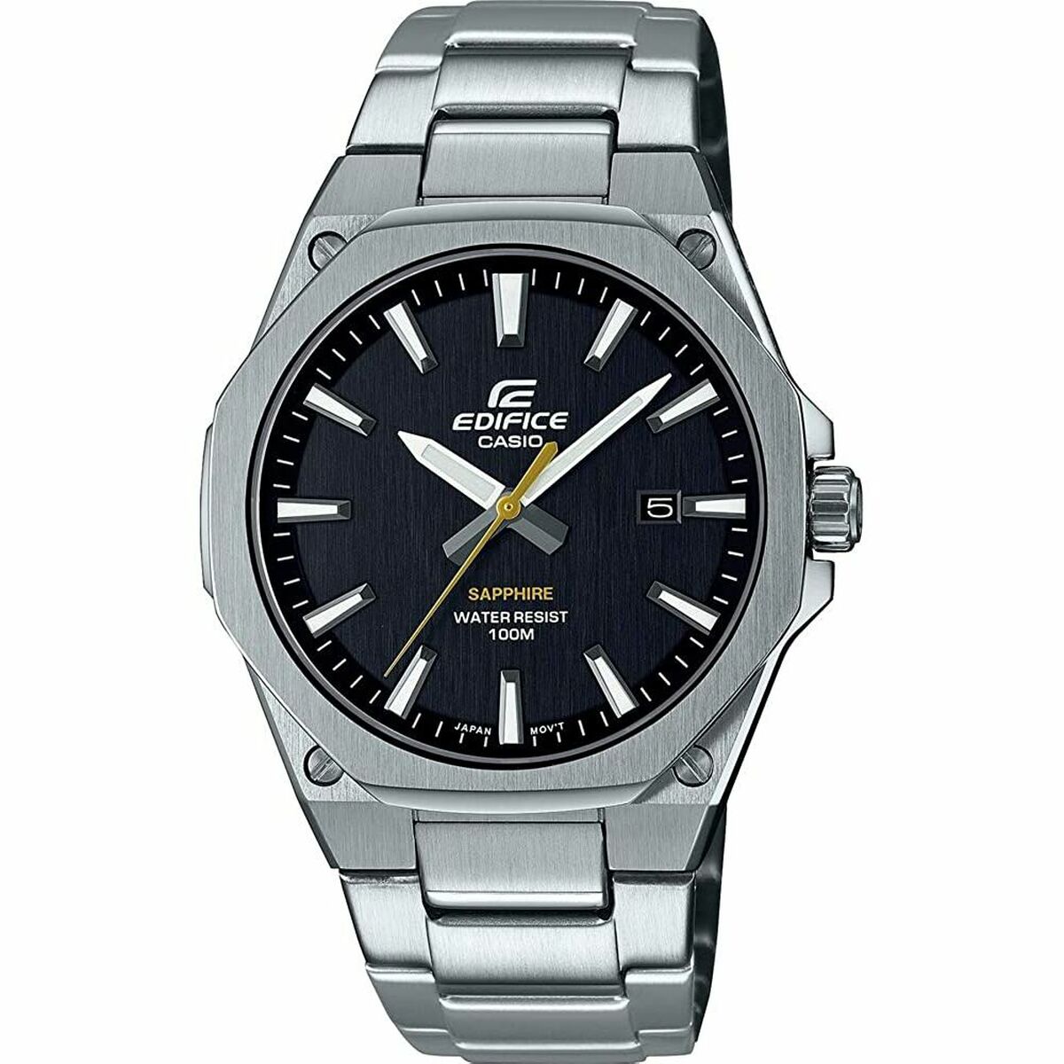 Ceas Bărbați Casio SLIM LINE Negru Argintiu (Ø 40 mm)