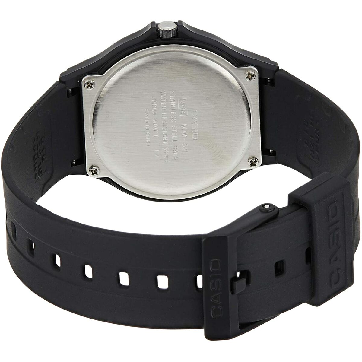 Ceas Unisex Casio MW-59-1B Negru (Ø 36 mm)