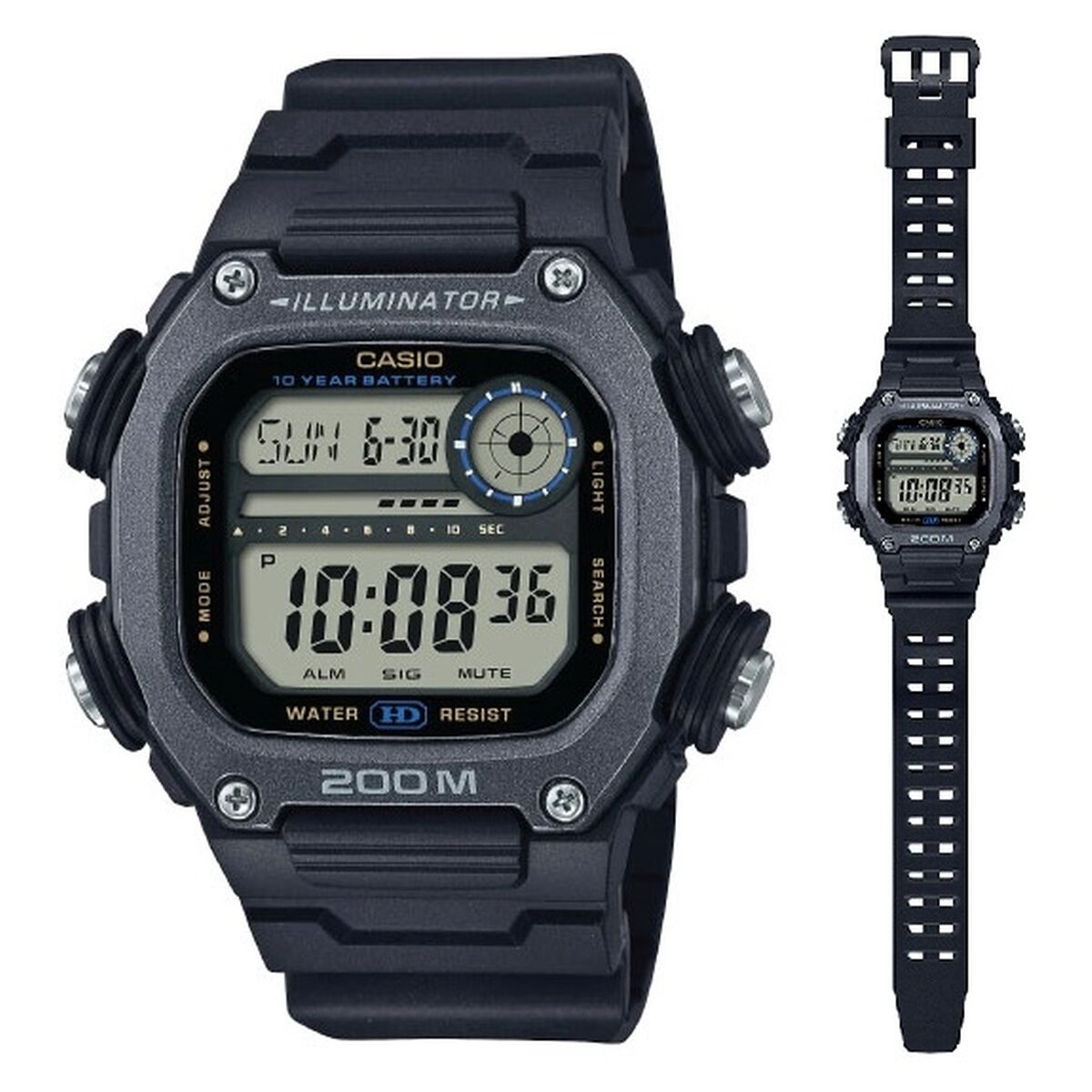 Ceas Bărbați Casio ILLUMINATOR DIVER (Ø 50 mm)
