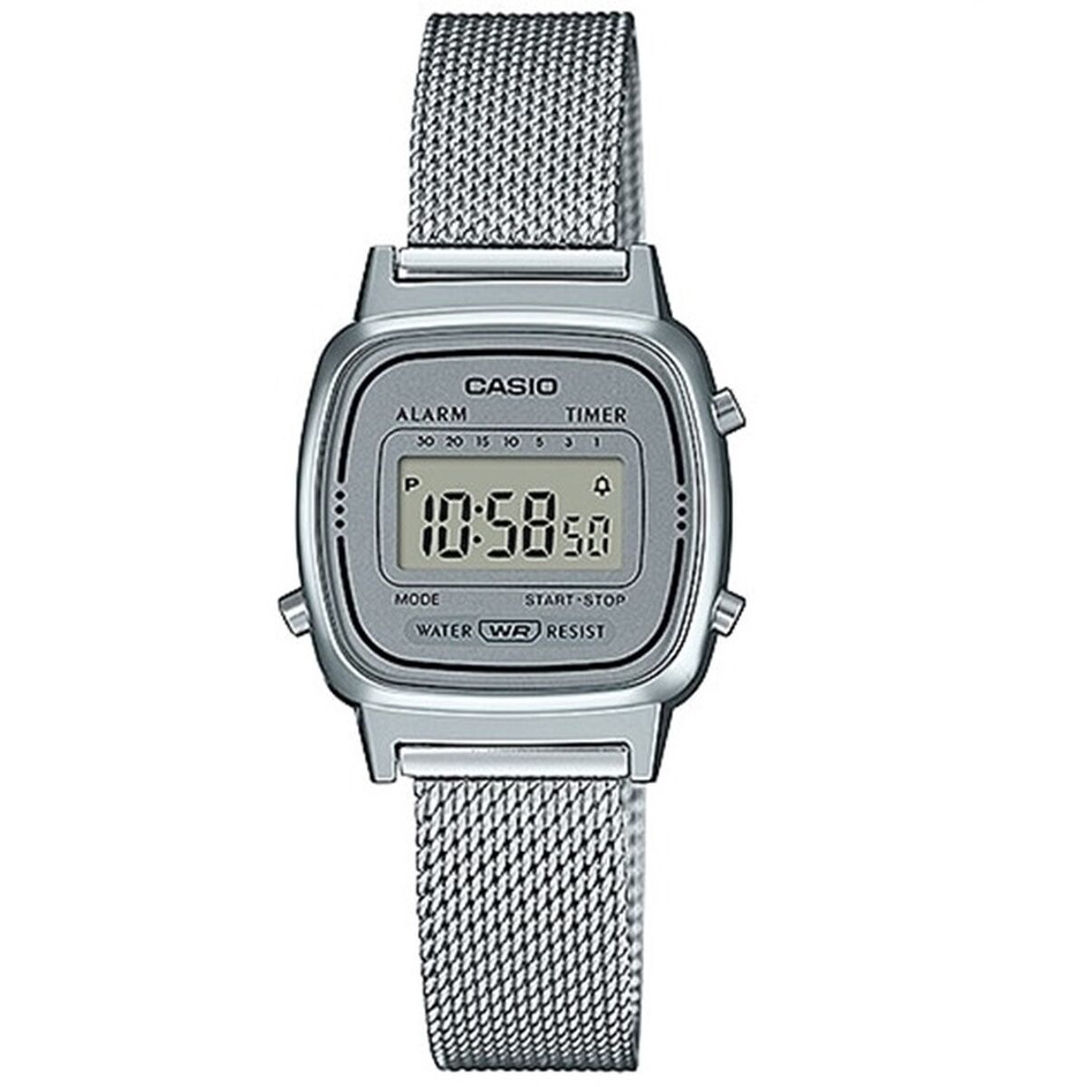 Ceas Damă Casio VINTAGE GENT SILVER MESH (Ø 25 mm)