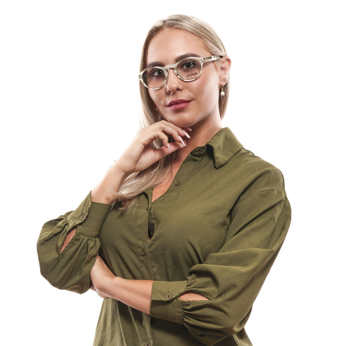 Ramă de Ochelari Unisex Hally & Son HS505 5002