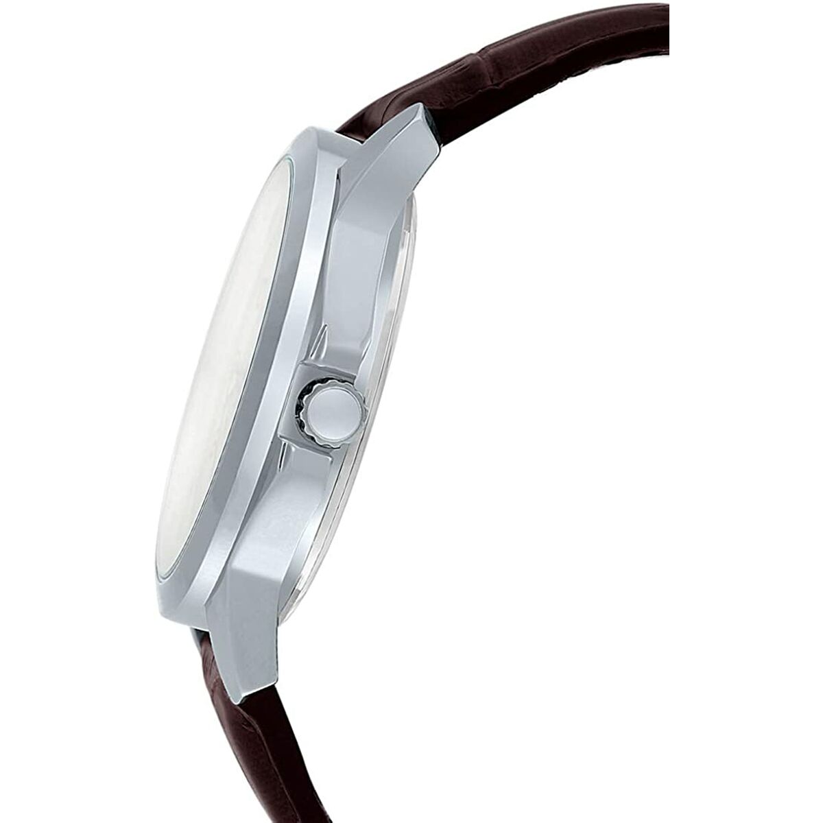 Ceas Bărbați Casio MULTIFUNCTION SILVER, LEATHER (Ø 41,5 mm)