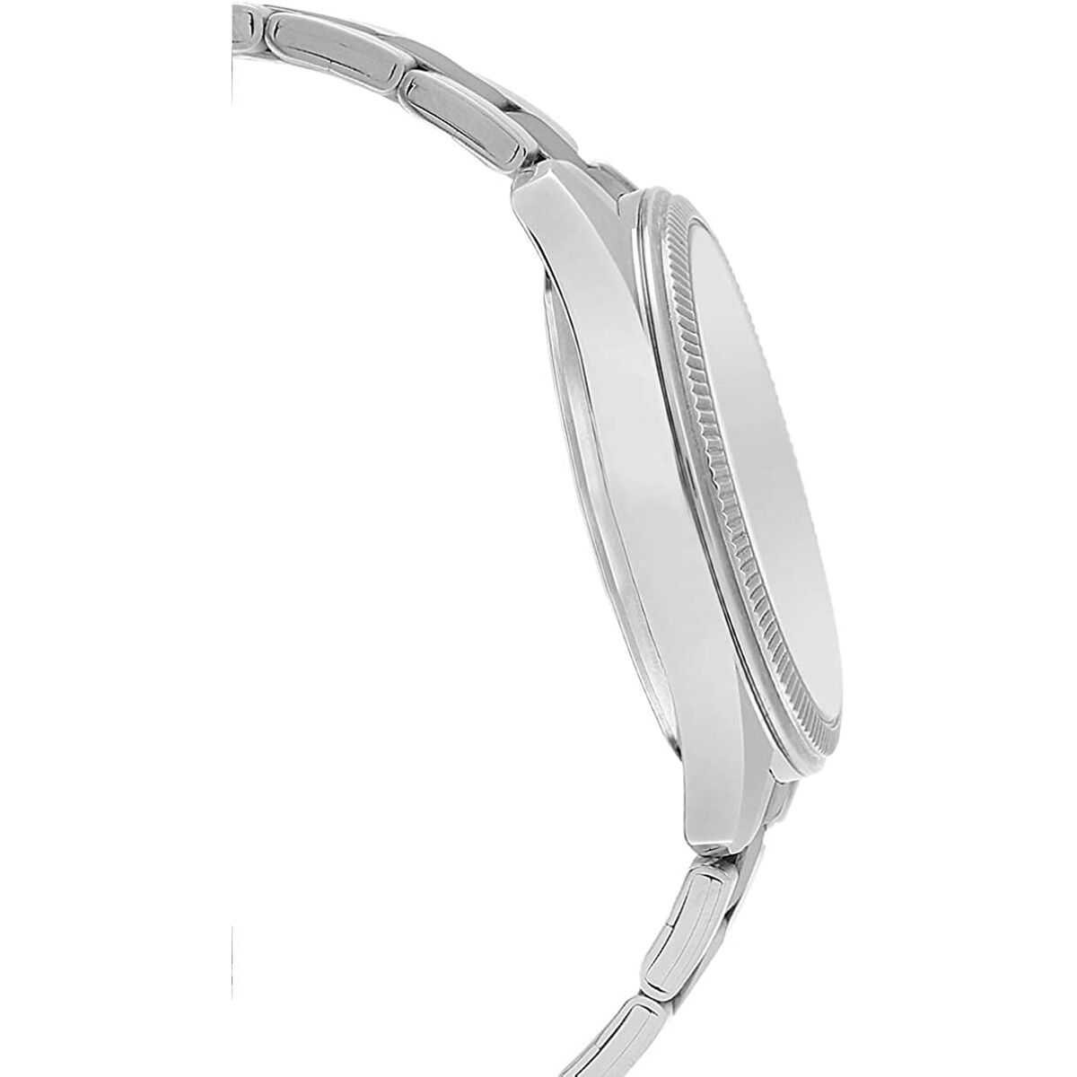 Ceas Bărbați Casio DATE Negru Argintiu (Ø 39 mm)