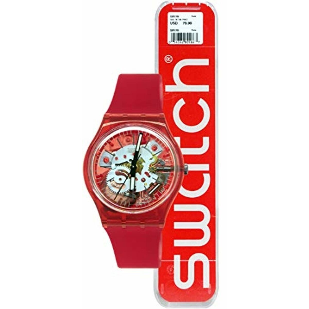 Ceas Bărbați Swatch ROSSO BIANCO (Ø 34 mm)