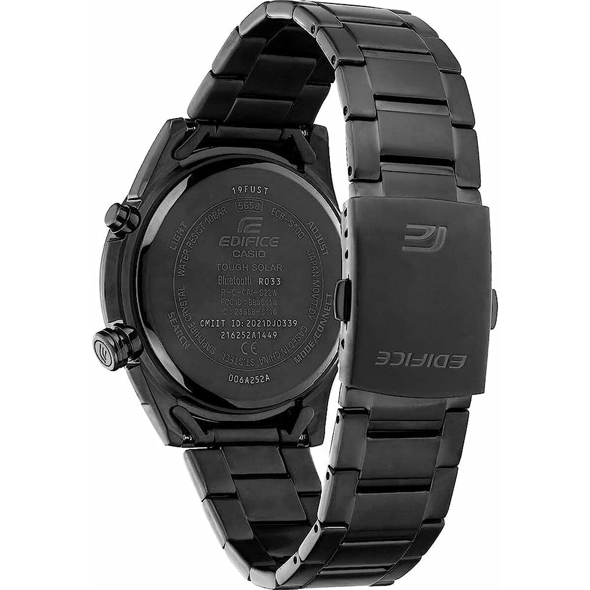 Ceas Bărbați Casio SPORT TOUGH SOLAR BLUETOOTH® - BLACK Negru (Ø 48 mm)