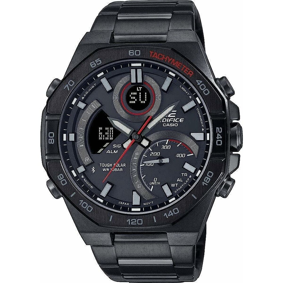 Ceas Bărbați Casio SPORT TOUGH SOLAR BLUETOOTH® - BLACK Negru (Ø 48 mm)