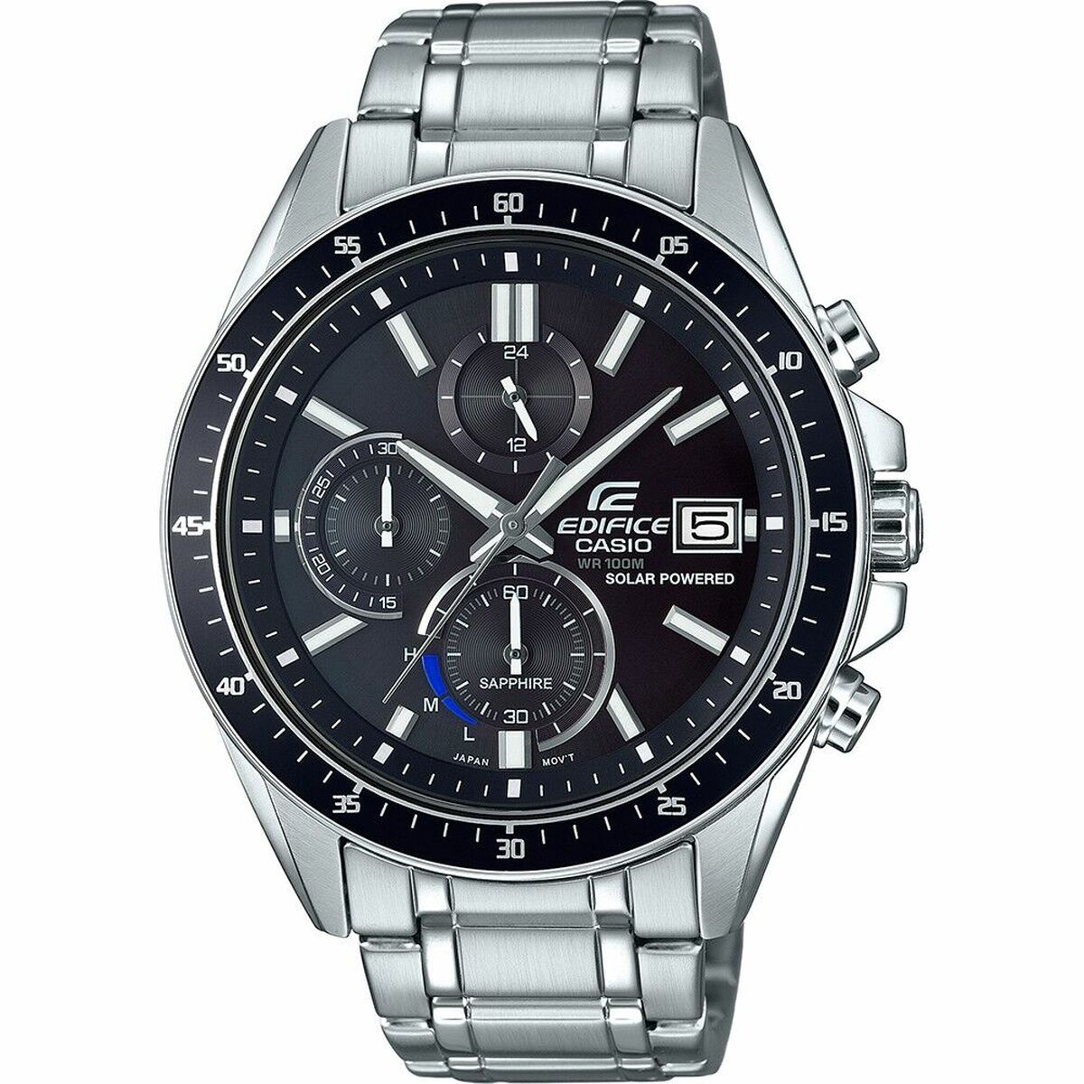 Ceas Bărbați Casio EFS-S510D-1AVUEF Negru Argintiu