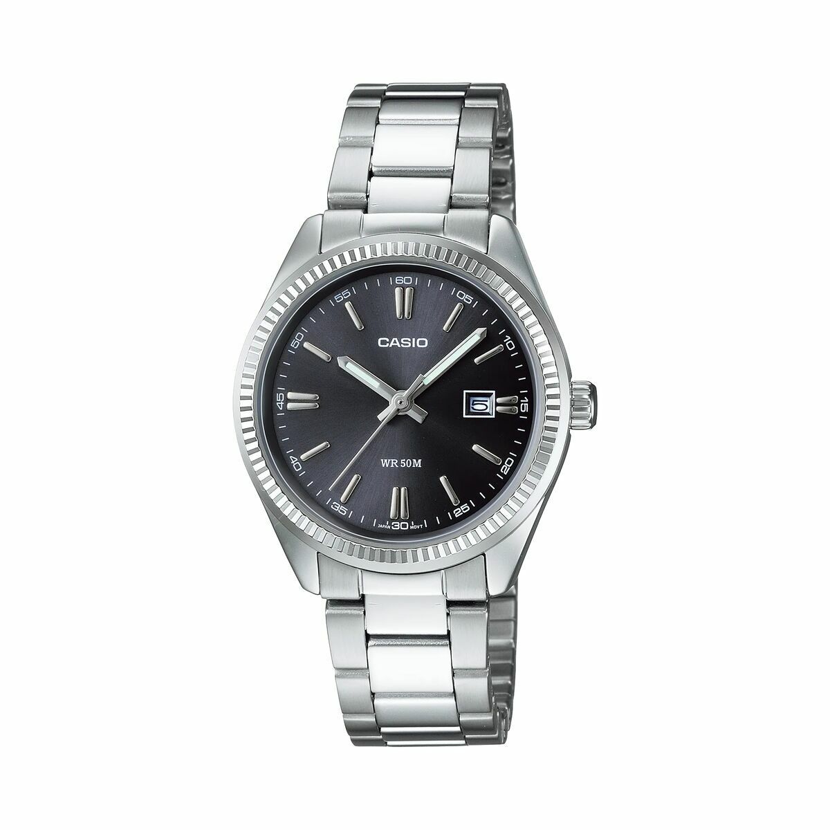 Ceas Unisex Casio LTP-1302PD-1A1VEG Argintiu (Ø 30 mm)