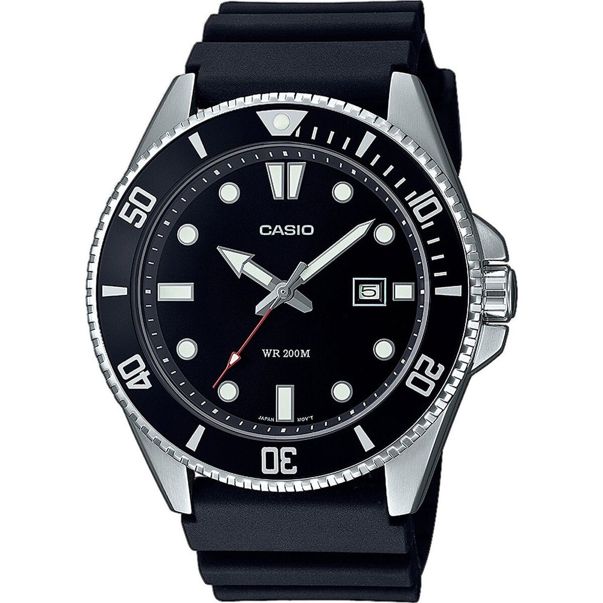 Ceas Bărbați Casio MDV-107-1A1VEF Negru